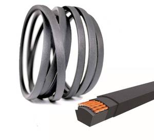 lot 4492 image: Lawn Mower Deck Drive Belt 58 x 161 for Country Clipper D-3775-W Land Pride 816-064C