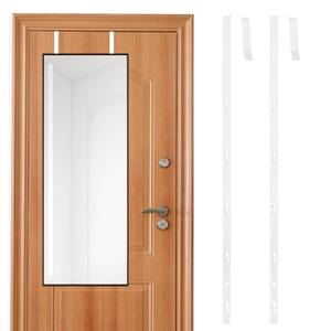 lot 6346 image: Arivlune Over-The-Door Mirror Hanger, Adjustable Door Mirror Hanger with Protective Lining, 5 Position Height Over The Doors-Mirrors Hook, Mirrors Doors Hangers