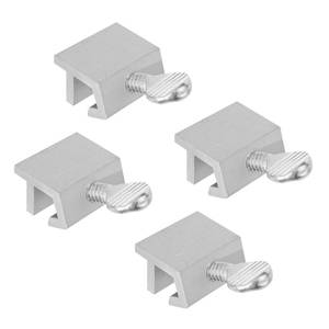 lot 6384 image: Prime-Line U 9819 Aluminum, Sliding Window Security Lock (4 Pack)