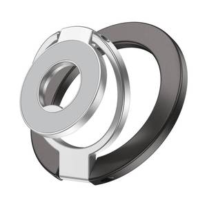 lot 6412 image: Magnetic Phone Ring Holder for MagSafe, 360° Rotation Cell Phone Grip Stand Finger Ring Kickstand Two-Sided Magnet for Samsung Galaxy S26 S25 Ultra iPhone 17 Pro Max 16e 16 Pro Max MagSafe Accessories