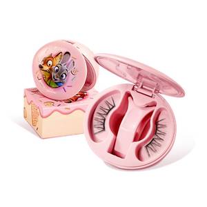 lot 6416 image: WOSADO�Zootopia1 Soft Magnetic Eyelashes Kit with Applicator, Disney No.18 Velvet Black 21.5mm Reusable Glue-free Magnetic Lashes, Cruelty-free False Lash, Waterproof, Lightweight, for Heavy Makeup