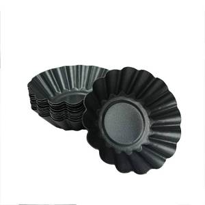 lot 6461 image: Proshopping 12 Pack Egg Tart Pan, Non-stick Carbon Steel Tartlet Tins, Mini Pie Mould, Muffin Cupcake Pudding Baking Cup Maker - for Pies, Chinese Egg Tart, Cakes (Big Size 3x 0.9)