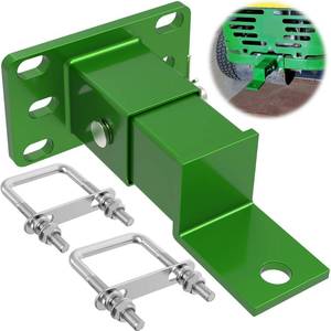 lot 11851 image: IRENPORU Zero Turn Lawn Mower Hitch Rear Compatible with John Deere Rear Gas Z Trak Z224 Z225 Z245 Z425 Z445 Z465 & Z910 Z920 Z925 Z950 Z960 Z970(1.86 Hitch Receiver Adapter)