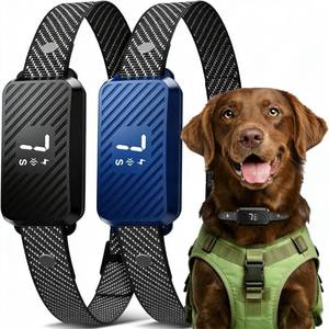 lot 12169 image: Dog Bark Collar for Large Medium Small Dogs, Effective No-Bark Collar, Smart Barking Collar, Rechargeable Bark Collar with 7 Sensitivity, 3 Modes, IP67 Waterproof, BlueBlack, 2 Pack