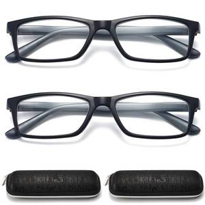 lot 12197 image: RaoOG Reading Glasses for MenWomen with Spring hinges 1.25 Professional Computer Readers with Blue Light Protection and Case