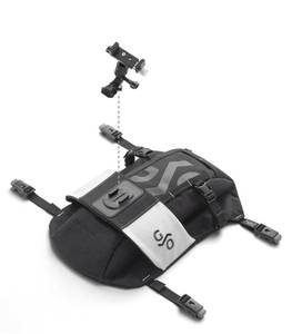 lot 13603 image: Gearlab Deck Pod Pro - Integrated Camera Mount, Kayak Deck Bag, Deckhand System (Holds Paddle Float, Bilge Pump), Compatible with Action Cameras and Smartphones.