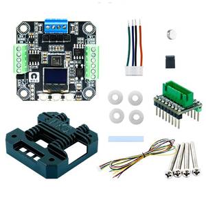 lot 14075 image: Nema 17 Servo Driver Controller MKS SERVO42D Closed Loop Stepper Motor Drive CAN Converter 256 microstep for 3D Printer CNC Engraving Machines, Writing Machine