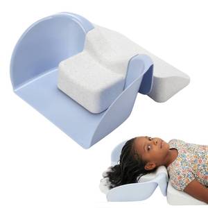 lot 19267 image: FANTOVO Hair Washing Station for Kids, Portable Hair Washing Basin with Ergonomic Neck Support for Home Sink, Tear-Free Shampoo Bowl for Kids & Toddlers