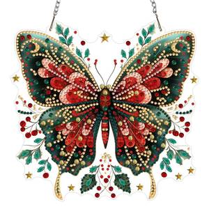lot 20027 image: KEYIFA Hummingbird Diamond Painting Kit, DIY Flower Diamond Art for Adults, Diamonds Painting Pendant Special Shaped Rhinestone Window Hanging Ornaments Home Garden Wall Door Decoration, 20cm Width (Humming Bird, Beak Broken)