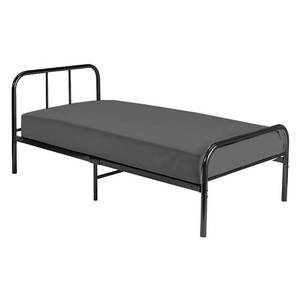lot 20454 image: Cot Fitted Sheet 30 x 75, 100% Egyptian Cotton, 1 PC Cot Size Bottom Sheet Only, Perfect for Narrow Twin, Camp Bunk, Army Cots, Trifold Mattress, Camping Cot, Guest Bed Replacement(Dark Grey)