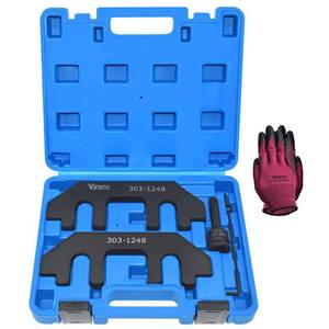 lot 20458 image: Yuesstloo Camshaft Holding Tool Kit with Tension Tool, Timing Alignment Holder Tool Compatible with Ford 3.5L & 3.7L 4V Engines, 3.5 EcoBoost, Replace 303-1248 303-1530 RT11, with Case and Gloves