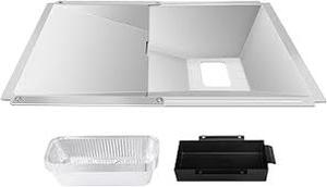 lot 1533 image: Uniflasy Weber BBQ Grill Grease Drip Pan