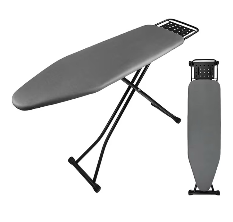 lot 115 image: Ironing Board Cover and Padding Set, Iron Board Cover with Padding and Insulation Hot Pad, Large 15 x 54 inches in Full Size Scorch Resistant Padding, Durable, Elastic Edge, Adjustable, Silver