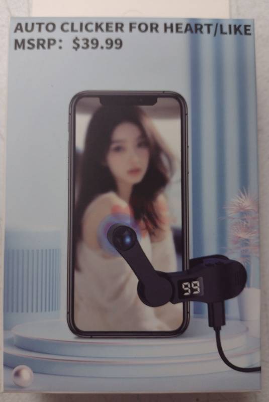 lot 520 image: Automatic HeartLike Social Media Clicker Device