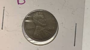 lot 18 image: 1919-D Lincoln Wheat Penny Coin RC50