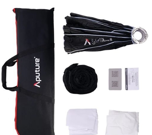 lot 4088 image: Aputure Light Dome III 3-Foot Circular Softbox