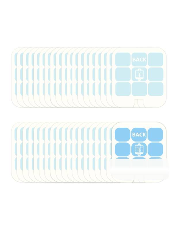lot 4428 image: 40 Pack Refill Glue Cards Compatible with Safer Home SH502 and Dynatrap DT3005W Dot Indoor Fly Trap Plug-in Insect Trap Replacement Sticky Glue Boards