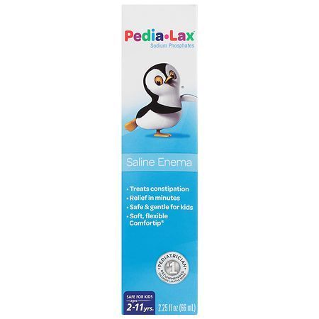lot 4706 image: Fleet Pedia-Lax Enema Saline Laxative - 2.25 oz - Exp 122026