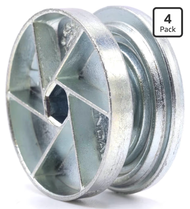 lot 5165 image: ReplacementScrews Bed Frame Cam Wheel Locks Compatible with IKEA Part 114670 (MALM, SONGESAND, BRIMNES) (Pack of 4)