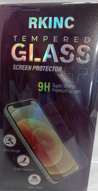 lot 5205 image: RKINC Screen Protector 2-Pack for Samsung Galaxy S24 5G, Tempered Glass Film Screen Protector, 0.33mm Fingerprint Support LifetimeWarrantyBubble-FreeAnti-ScratchAnti-Shatter