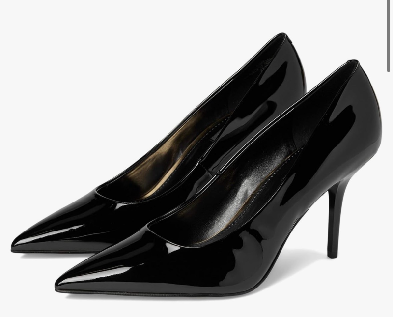 lot 5464 image: Nine West Princesa Black High Heels (Size 9M)