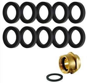 lot 5286 image: 2 Inch NHNST Fire Hose Rubber Gaskets 10 Pack