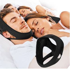 lot 5327 image: Anti Snore Chin Strap Snore Stopper for Sleeping Comfortable Stop Snoring Solution