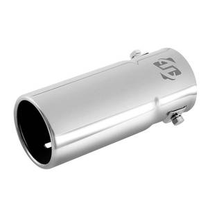 lot 5334 image: Exhaust tip - To Fit 1.5 to 2 Inch Exhaust tail Pipe Diameter- Stainless Steel to give chrome effect - Car Muffler tips