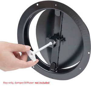 lot 5692 image: Handua 2 Pack of Handua Plastic Key - Handle for Butterfly Damper