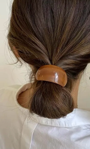 lot 5714 image: Pack of 2 Rafi Acrylic Arch Shaped Hair Tie