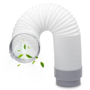 lot 5761 image: TL1854 Portable Air Conditioner Hose, 5 AC Exhaust Hose 5 Inch DiameterAir Conditioner Exhaust Hose Compatible with Delonghi PACA110, PACA140E, PACC100