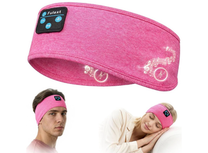 lot 5783 image: Sleep Headphones Bluetooth Sleeping Headband, Sleeping Headphones Music Sports Headband, Ultra-Soft Earphones Headband for Side Sleepers, Sleep Gifts for Men Women