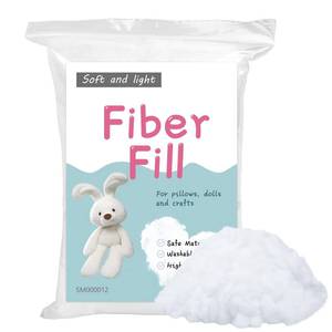 lot 6010 image: LOKUNN 2.12oz60g Polyester Fiber, (2.12oz3.97lb) Polyester Fiber Fill, Stuffing for Stuffed Animals, High Resilience Crochet Stuffing, Fill Fiber for Stuffed DIY Crafts