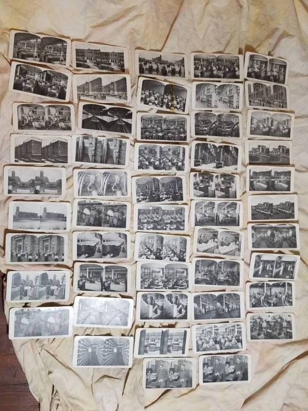 lot 8083 image: 51 - Sears Roebuck Stereo Views Stereoview Stereoscope 3D Images  Cards