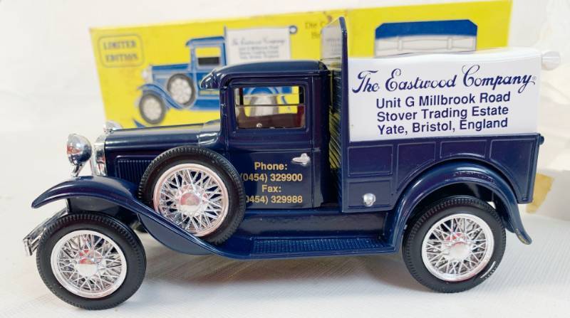 lot 8032 image: Limited Edition - 1931 Ford Pickup Truck Bank - 125 Scale - 1992