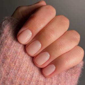 lot 5829 image: KQueenest 48 Pcs Acrylic Press on Nails Short Square, Natural Nude Pink Nails Press ons, Semi-Transparent Fake Nails Natural, Acrylic Glue on Nails Short, Stick on Nails for Women Daily Wear