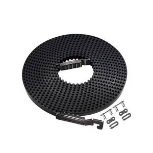 lot 5871 image: 41A5250 Garage Door Drive Belt Works for Belt Drive Garage Door Openers Compatible with Chamberlain Craftsman LiftMaster Sentex Whisper Garage Door Opener for 7ft Height Garage Door-237 Length - Retail $34