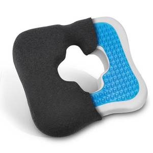 lot 5907 image: Bed Sore Cushion for buff & Wheelchair Cushion for Bedsores Prevention - Pain Relief for the Bedridden and Elderly- hemorrhoids treatment, Sciatica, Pressure Sores, Prostate Pillow, Coccyx, Post Natal - Retail $40