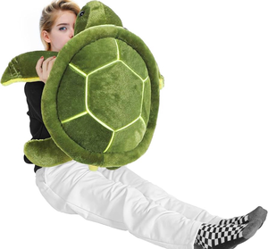 lot 5948 image: Civaner Big Green Sea Turtle Stuffed Animals Giant Soft Plush Toys, Large Ocean Turtle Body Pillow, Tortoise Toys Doll for Kid Boys Girls Girlfriend Valentines, Birthday Gifts (20 Inches)