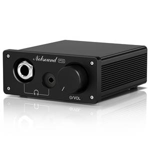 lot 5972 image: Nobsound P10 HiFi Headphone Amplifier 1100mW Output (24-600) 30V Boost RCA3.5mm Inputs & 6.353.5mm Outputs Swappable Op-Amps for Audiophiles & HiFi Music Lovers (Powers on)