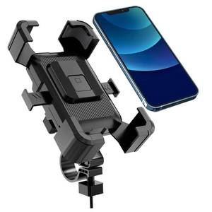 lot 5975 image: Litchigonzhu Bike Phone Mount Holder, Motorcycle Phone Mount, 3rd-Gen Anti Vibration for Scooter, E-Bicycle, Durable Phone Holder Handlebar1s Release Suitable for Smartphones 4.7-7.1