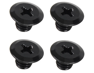 lot 6171 image: M5 Phillips Chamfering Screws fit Wahl Electric Hair Clipper Blade Screws 808 Blade Accessories Hair Cutter for Wahl 8148 Electric Hair Clipper Head (4 Pcs Black)