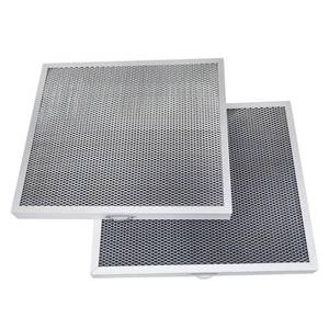lot 6195 image: QIEFOAD 5881 Filter 2PC 14x12x1 Fit for Aprilaire E080 E100 8192A Dehumidifier & Dehumidifying Ventilator Washable MERV 8 Replacement