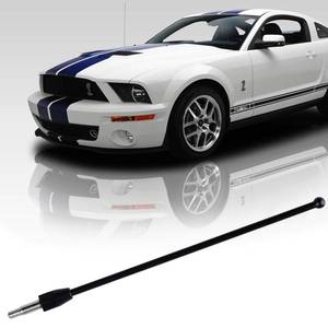 lot 6238 image: Covnikyer 8 Inch Short Antenna Mast Compatible with Ford Mustang GT V6 1979-2009 Replacement Car Antenna