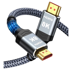 lot 6239 image: 8K HDMI Braided Cable 6FT