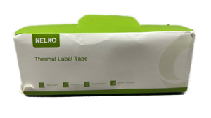 lot 6242 image: Thermal Labels 50x80mm White Rectangle Gap Labels 3 Roll Pack