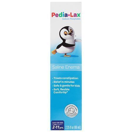 lot 4706 image: Fleet Pedia-Lax Enema Saline Laxative - 2.25 oz - Exp 122026