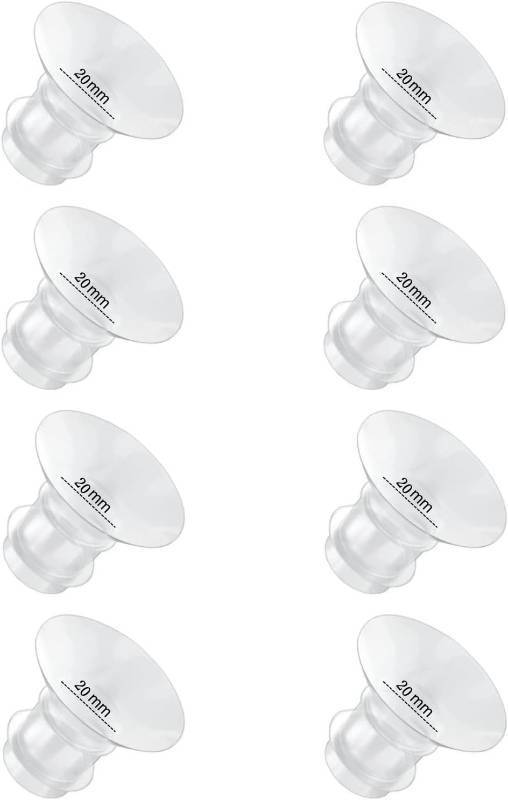 lot 5300 image: Flange Inserts 20mm 8PC Compatible with Momcozy S12 proS9 proS9S10S12MedelaTSRETESpectraBellababy etc 24mm Wearable Breast Pump, Reduce 24mm Tunnel Down to Correct Size