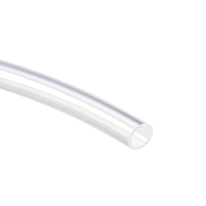 lot 5328 image: uxcell Silicone Tubing 516(8mm) ID X 716(11mm) OD 3.3ft(1m) Silicone Rubber Tube Air Hose Pipe for Pump Transfer Clear