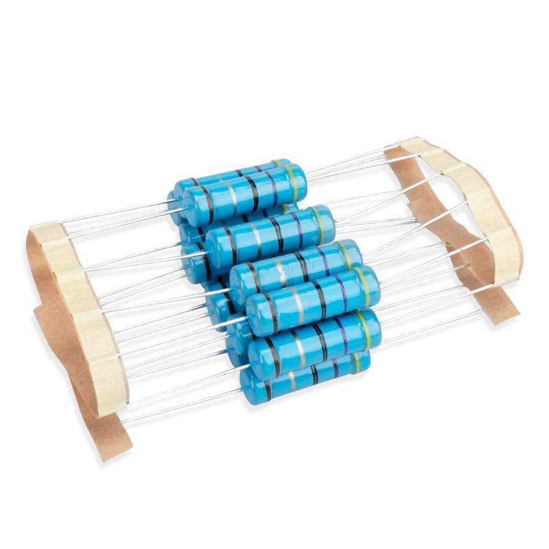 lot 2287 image: Innfeeltech 15 Pcs 5W 1% Tolerance 47 Ohm Metal Film Resistor Resistance for DIY Project and Experiments - Retail $5